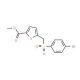 Methyl 5-(4-Bromo-benzenesulfonylmethyl)-furan-2-carboxylate - chemical structure image