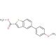 Methyl 5-(4-methoxyphenyl)-1-benzothiophene-2-carboxylate (CAS 924869-09-0) - chemical structure image