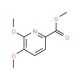 Methyl 5,6-dimethoxypicolinate (CAS 324028-87-7) - chemical structure image