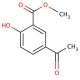 Methyl 5-acetylsalicylate (CAS 16475-90-4) - chemical structure image