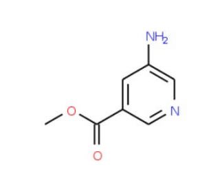 Methyl 5-aminopyridine-3-carboxylate (CAS 36052-25-2) - chemical structure image