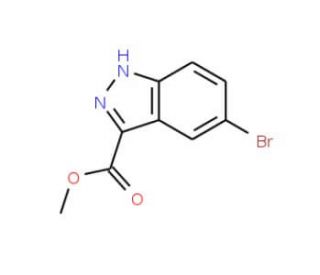 Methyl 5-bromo-1H-indazole-3-carboxylate (CAS 78155-74-5) - chemical structure image