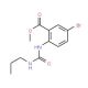 Methyl 5-bromo-2-{[(propylamino)carbonyl]-amino}benzenecarboxylate - chemical structure image