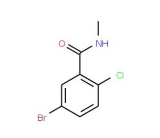 Methyl 5-bromo-2-chlorobenzamide (CAS 435273-54-4) - chemical structure image