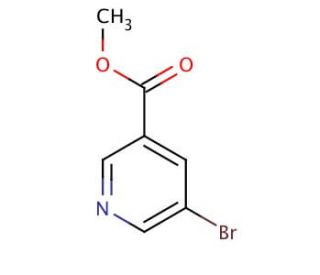 Methyl 5-bromopyridine-3-carboxylate (CAS 29681-44-5) - chemical structure image
