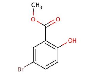 Methyl 5-bromosalicylate (CAS 4068-76-2) - chemical structure image
