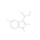Methyl 5-chloro-2-methyl-1H-indole-3-carboxylate (CAS 762288-06-2) - chemical structure image