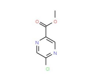Methyl 5-chloro-2-pyrazinecarboxylate (CAS 33332-25-1) - chemical structure image