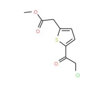 methyl [5-(chloroacetyl)thien-2-yl]acetate - chemical structure image
