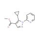 Methyl 5-cyclopropyl-1-(pyridin-2-yl)-1H-pyrazole-4-carboxylate (CAS 1072944-47-8) - chemical structure image