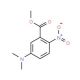Methyl 5-(dimethylamino)-2-nitrobenzenecarboxylate (CAS 749863-29-4) - chemical structure image