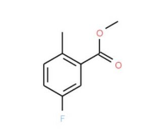 Methyl 5-fluoro-2-methylbenzoate (CAS 175278-29-2) - chemical structure image