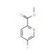 Methyl 5-fluoropicolinate (CAS 107504-07-4) - chemical structure image