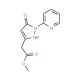 Methyl (5-hydroxy-1-pyridin-2-yl-1H-pyrazol-3-yl)-acetate (CAS 1119391-01-3) - chemical structure image