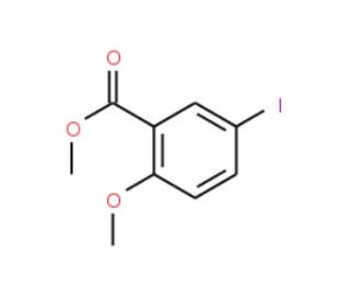Methyl 5-iodo-2-methoxybenzoate (CAS 40757-09-3&#9;) - chemical structure image