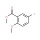 Methyl 5-iodo-2-methoxybenzoate (CAS 40757-09-3	) - chemical structure image