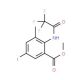 Methyl 5-iodo-3-methyl-2-[(2,2,2-trifluoroacetyl)amino]benzenecarboxylate - chemical structure image