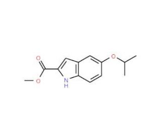 Methyl 5-isopropoxy-1H-indole-2-carboxylate - chemical structure image