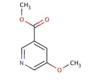 Methyl 5-methoxypyridine-3-carboxylate (CAS 29681-46-7) - chemical structure image