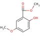 Methyl 5-methoxysalicylate (CAS 2905-82-0) - chemical structure image