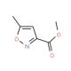 Methyl 5-methylisoxazole-3-carboxylate (CAS 19788-35-3) - chemical structure image
