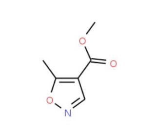 Methyl 5-Methylisoxazole-4-carboxylate (CAS 100047-54-9) - chemical structure image