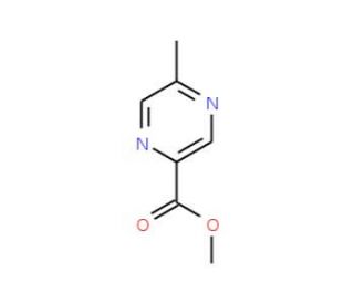 Methyl 5-methylpyrazine-2-carboxylate (CAS 41110-33-2) - chemical structure image