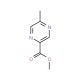 Methyl 5-methylpyrazine-2-carboxylate (CAS 41110-33-2) - chemical structure image