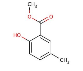 Methyl 5-methylsalicylate (CAS 22717-57-3) - chemical structure image