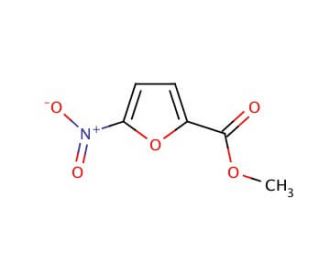 Methyl 5-nitro-2-furoate (CAS 1874-23-3) - chemical structure image