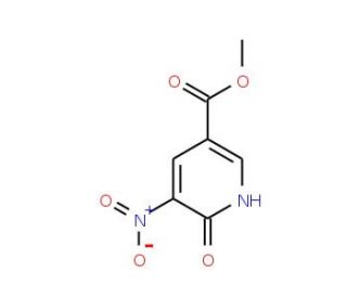 methyl 5-nitro-6-oxo-1,6-dihydropyridine-3-carboxylate (CAS 222970-61-8) - chemical structure image