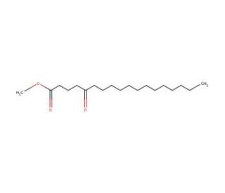 Methyl 5-oxooctadecanoate (CAS 2380-20-3) - chemical structure image