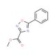 Methyl 5-phenyl-1,2,4-oxadiazole-3-carboxylate (CAS 37384-61-5) - chemical structure image