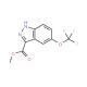 Methyl 5-(trifluoromethoxy)-1H-indazole-3-carboxylate (CAS 932041-12-8) - chemical structure image