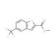 Methyl 5-(trifluoromethyl)benzo[b]thiophene-2-carboxylate (CAS 146137-92-0) - chemical structure image