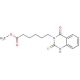 methyl 6-(2-mercapto-4-oxoquinazolin-3(4H)-yl)hexanoate - chemical structure image