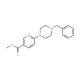 Methyl 6-(4-benzylpiperazino)nicotinate - chemical structure image