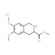Methyl 6,7-dimethoxy-1,2,3,4-tetra-hydroisoquinoline-3-carboxylate hydrochloride - chemical structure image