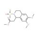 methyl [6,7-dimethoxy-2-(methylsulfonyl)-1,2,3,4-tetrahydroisoquinolin-1-yl]acetate - chemical structure image