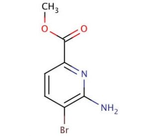 Methyl 6-amino-5-bromopicolinate - chemical structure image