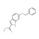 Methyl 6-benzyloxyindole-2-carboxylate (CAS 103781-89-1) - chemical structure image