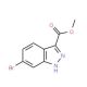 Methyl 6-bromo-1H-indazole-3-carboxylate (CAS 885278-42-2) - chemical structure image