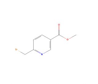 Methyl 6-(bromomethyl)nicotinate (CAS 131803-48-0) - chemical structure image