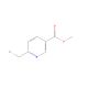 Methyl 6-(bromomethyl)nicotinate (CAS 131803-48-0) - chemical structure image
