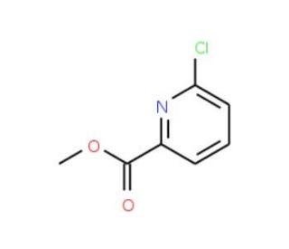 Methyl 6-chloro-2-pyridinecarboxylate (CAS 6636-55-1) - chemical structure image