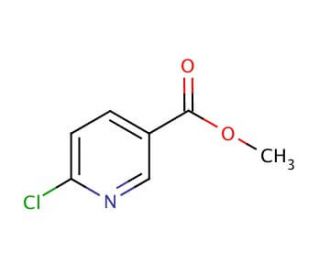 Methyl 6-chloropyridine-3-carboxylate (CAS 73781-91-6) - chemical structure image