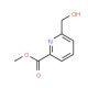 Methyl-6-hydroxymethyl-2-carboxylate pyridine (CAS 39977-44-1) - chemical structure image