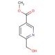 Methyl 6-(Hydroxymethyl)nicotinate (CAS 56026-36-9) - chemical structure image