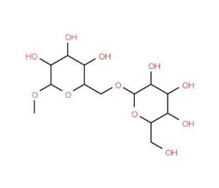 Methyl 6-O-(a-D-mannopyranosyl)-a-D-mannopyranoside (CAS 78962-39-7) - chemical structure image