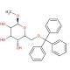 Methyl 6-O-Trityl-α-D-galactopyranoside (CAS 35920-83-3) - chemical structure image